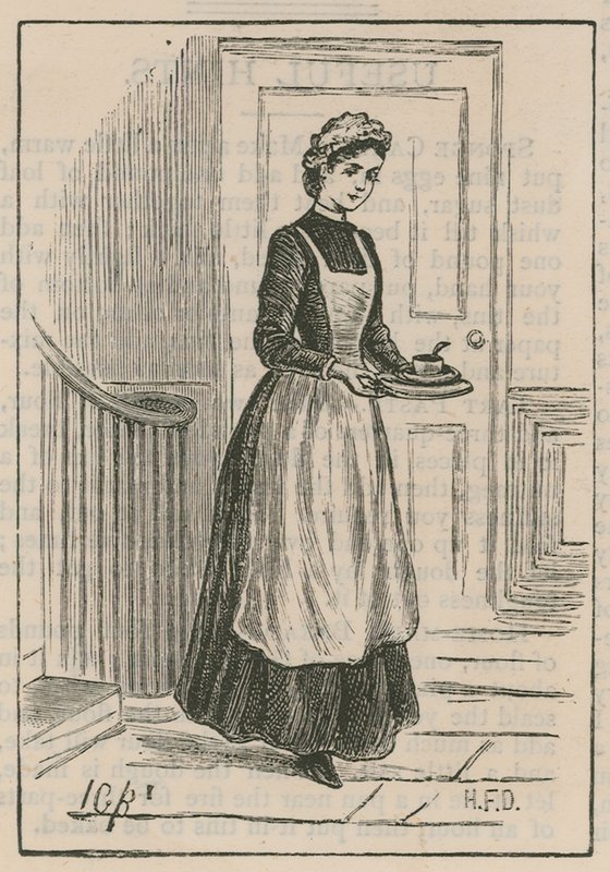 A Nurse at the New Hospital for Women by English School