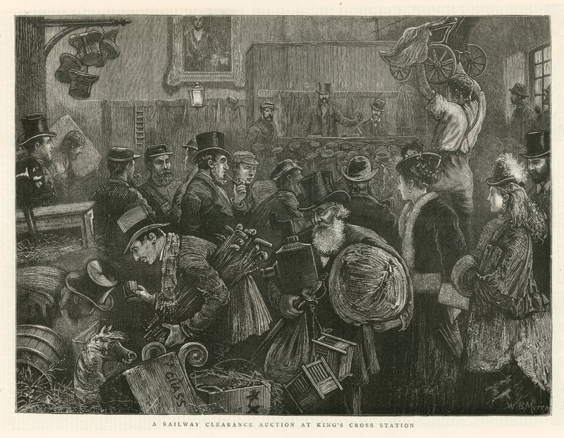A Railway Clearance Auction at King