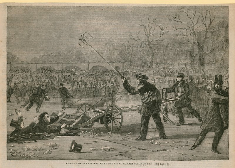 A Rescue on the Serpentine by the Royal Humane Society