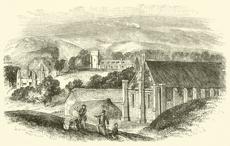 Abbotsbury Abbey by English School