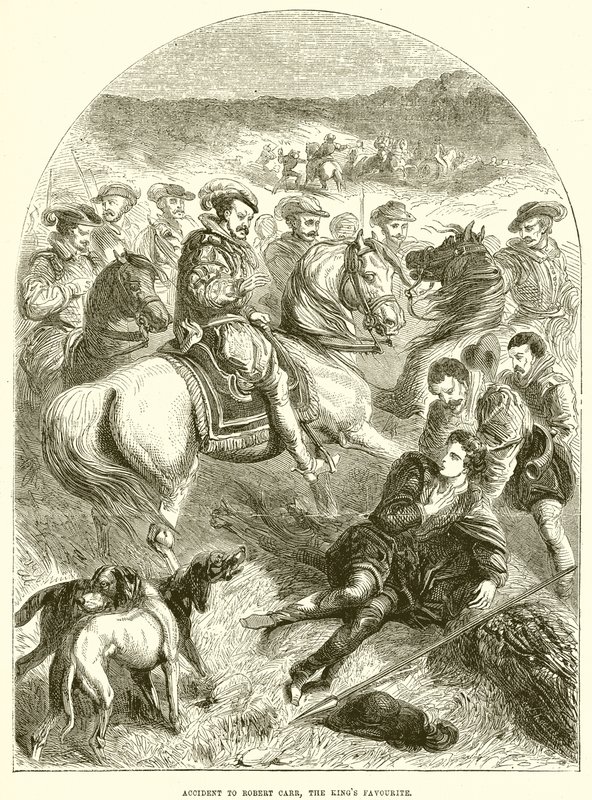 Accident to Robert Carr, the King