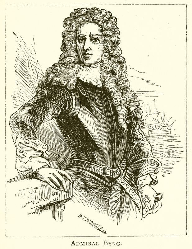 Admiral Byng by English School