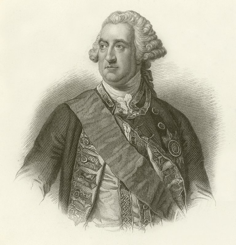 Admiral Lord Hawke by English School