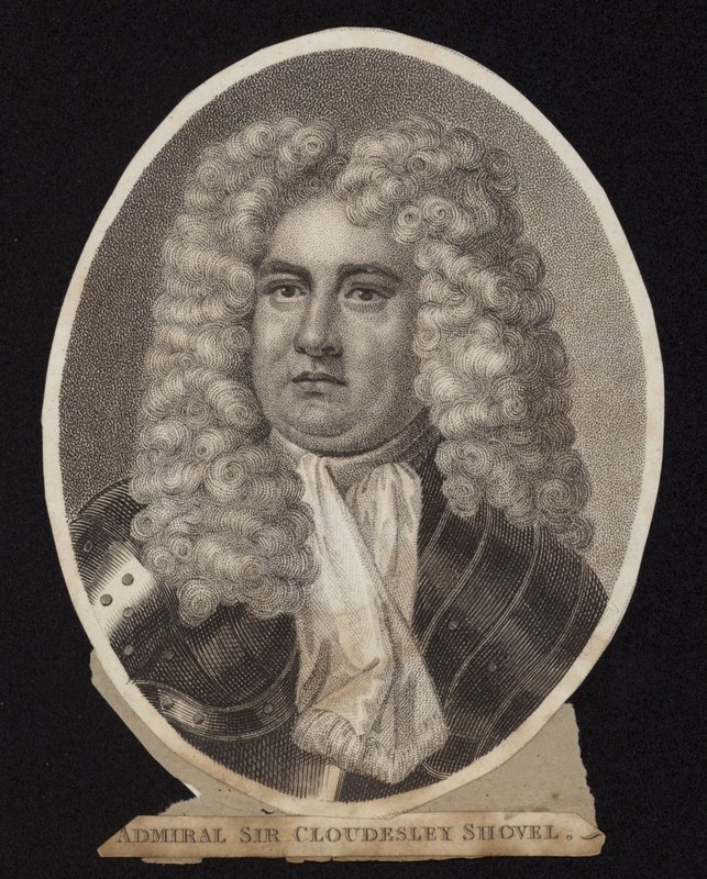 Admiral Sir Cloudesley Shovell by English School