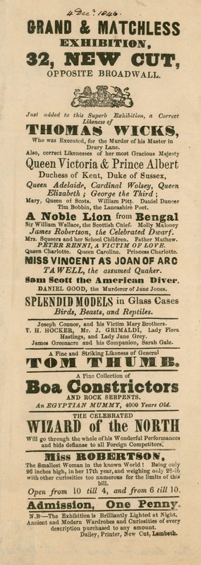 Advert for Ferguson