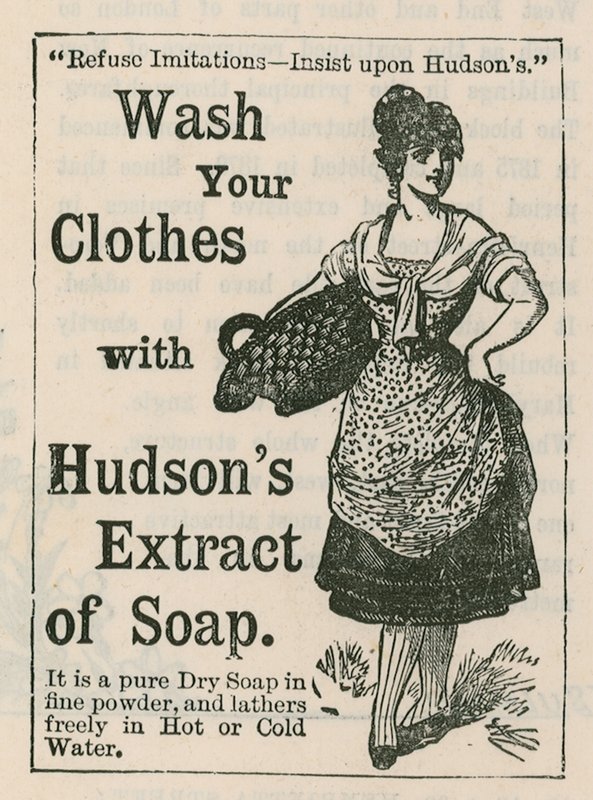 Advert for Hudson