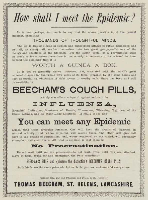 Advertisement, Beecham