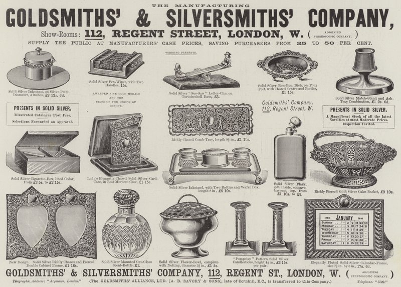 Advertisement, Goldsmiths