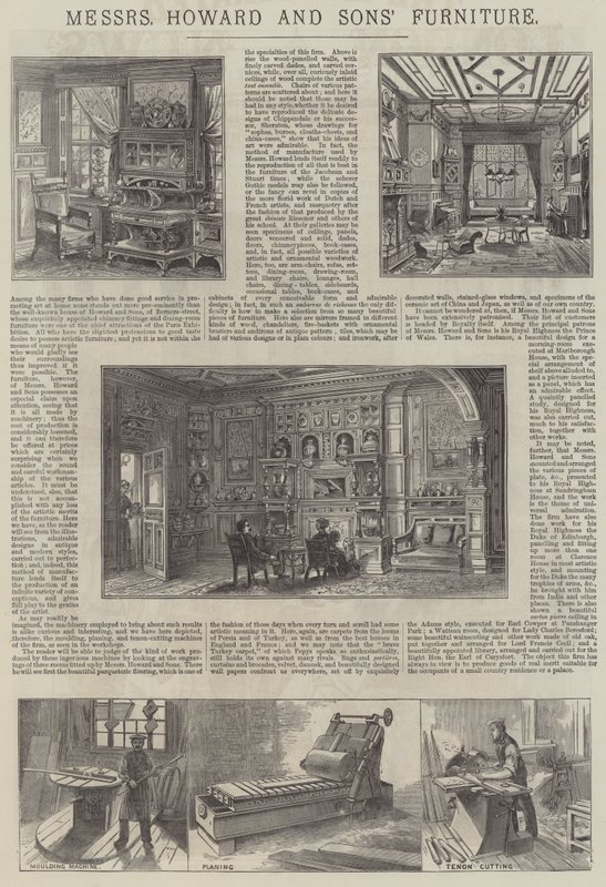 Advertisement, Messers Howard and Sons
