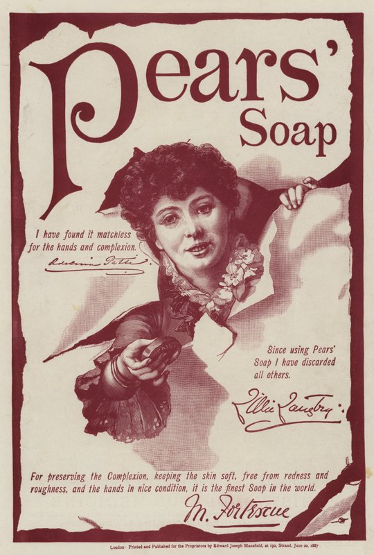 Advertisement, Pears