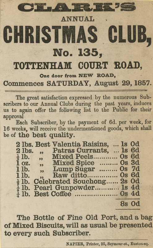 Advertisement for Clark