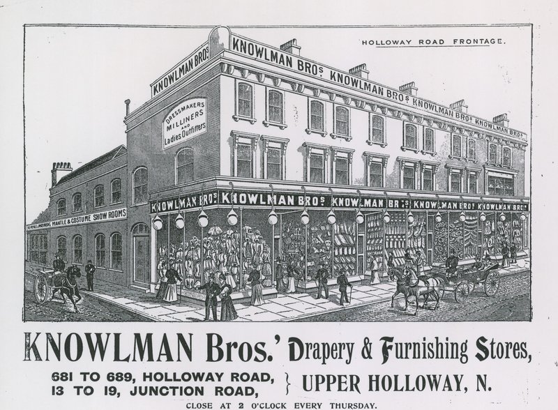 Advertisement for Knowlman Bros by English School