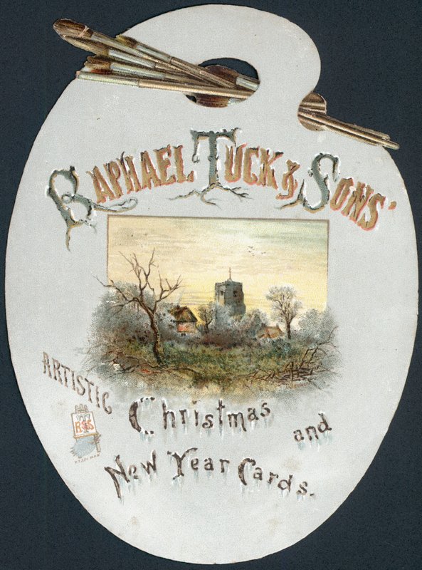 Advertisement for Raphael Tuck & Sons by English School