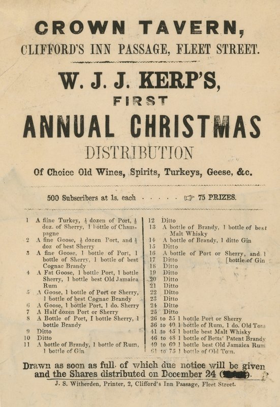 Advertisement for W J J Kerp