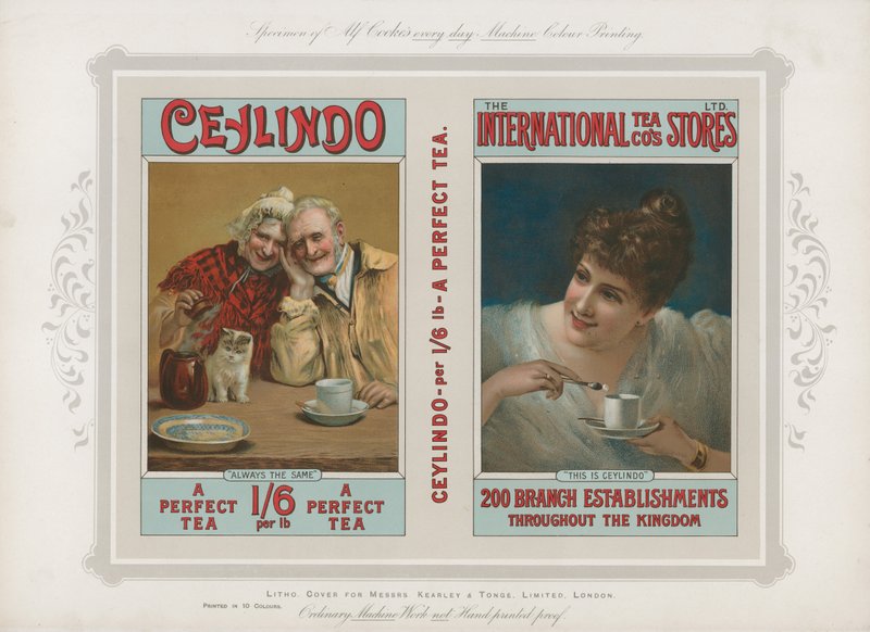 Advertisements for Tea by English School