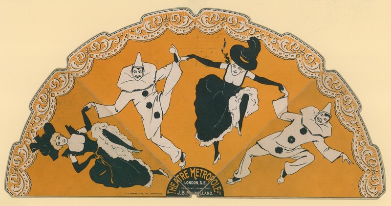 Advertising leaflet for the Theatre Metropole, Peckham, London by English School