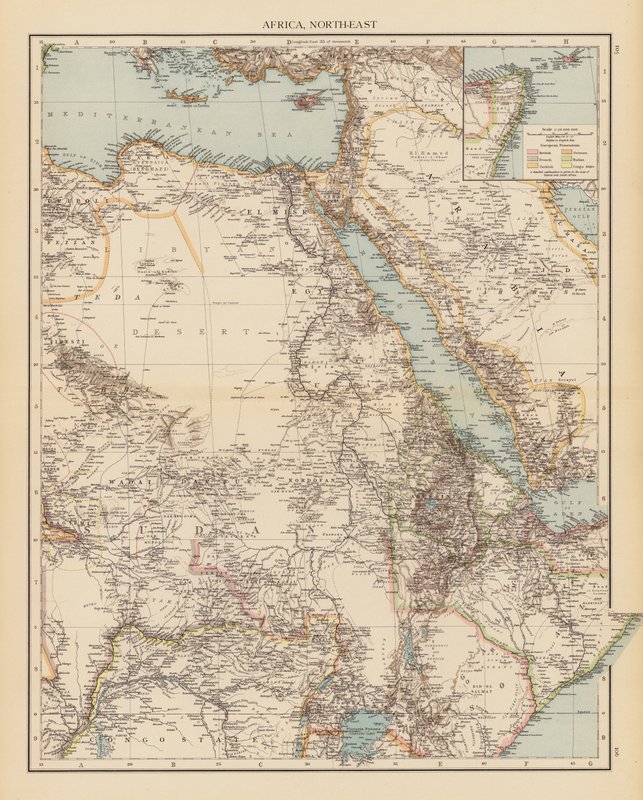 Africa, North-East by English School