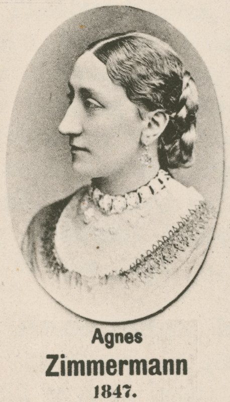 Agnes Zimmermann by English School