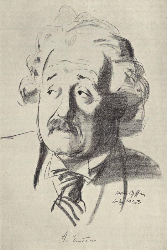 Albert Einstein, German-born physicist by English School