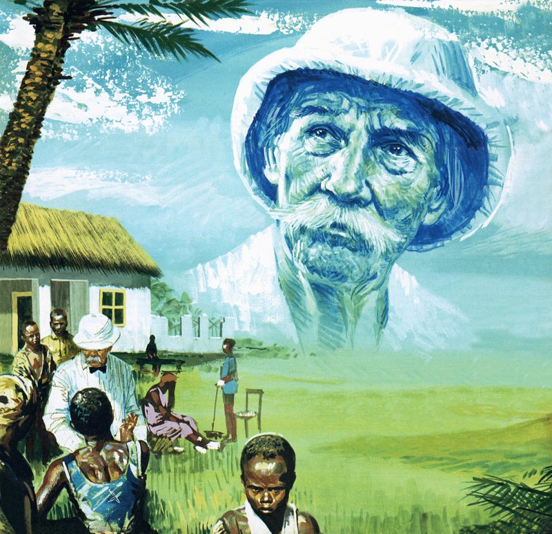 Albert Schweitzer by English School