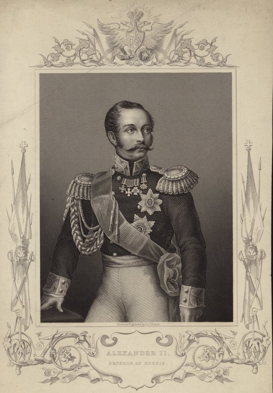 Alexander II of Russia by English School