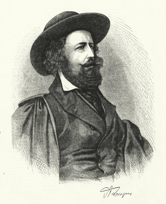 Alfred Lord Tennyson by English School