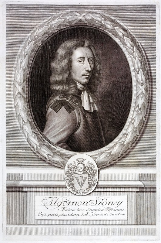 Algernon Sidney, English republican political theorist and soldier by English School