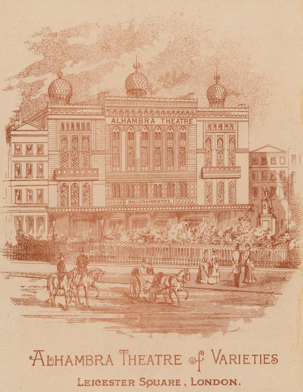 Alhambra Theatre, Leicester Square, London by English School
