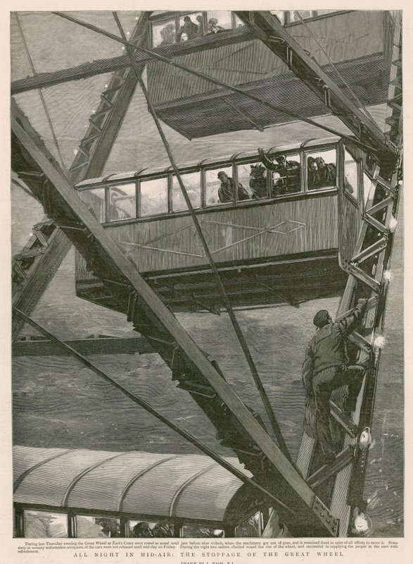 All Night in Mid-Air: The Stoppage of the Great Wheel by English School