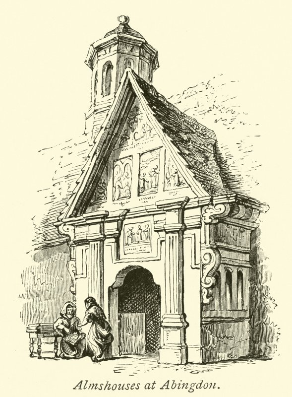 Almshouses at Abingdon by English School