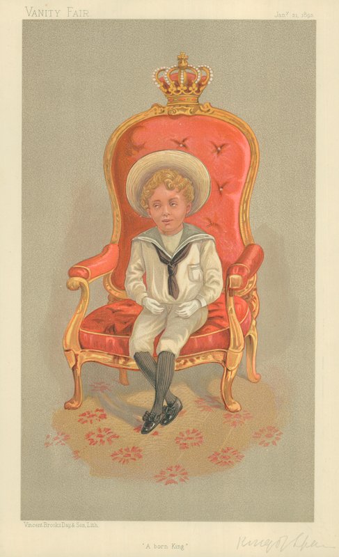 Alphonso VIII, the King of Spain by English School