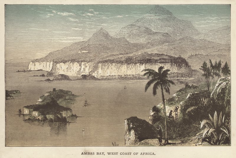 Ambas Bay, West Coast of Africa by English School