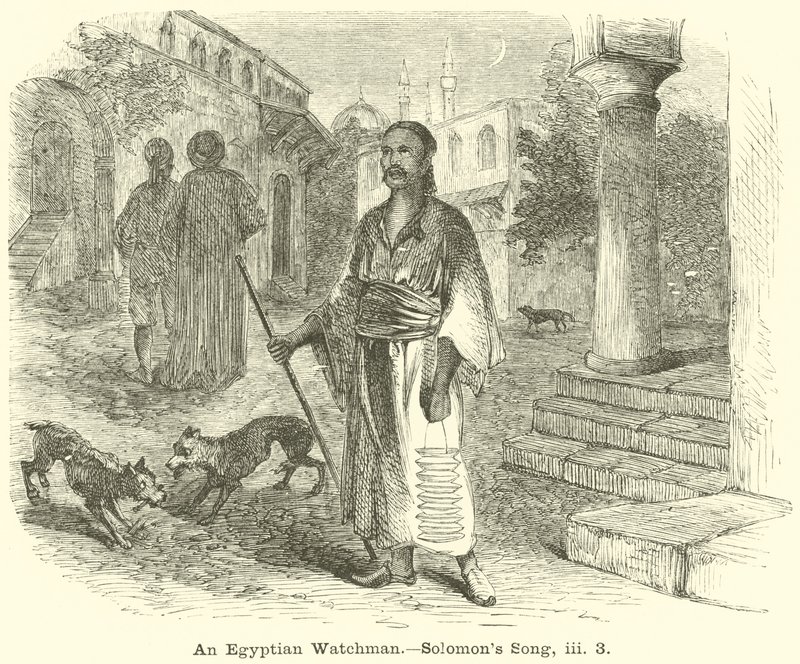 An Egyptian Watchman, Solomon