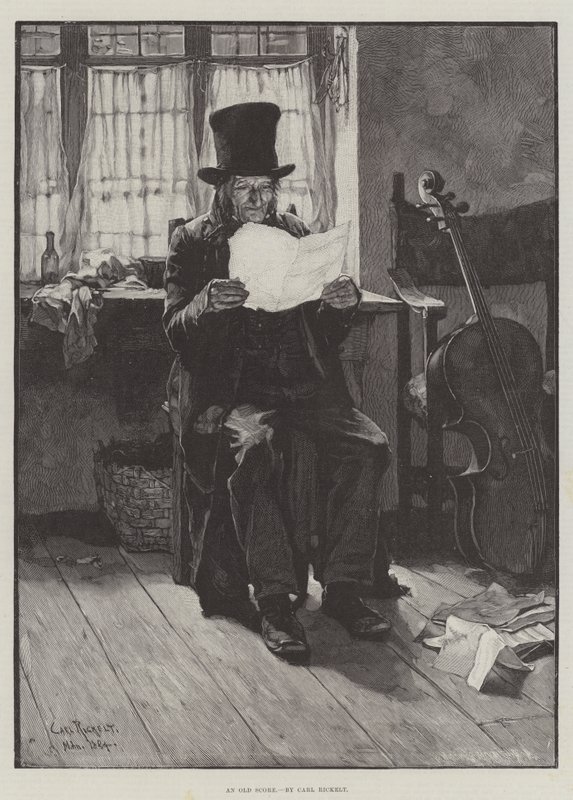 An Old Score by English School