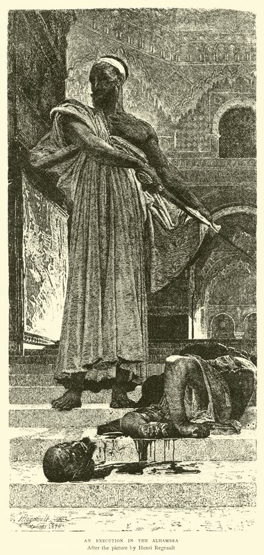 An Execution in the Alhambra by English School