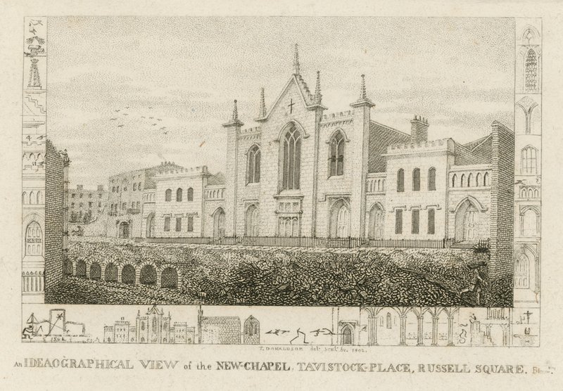 An Ideographical View of the New Chapel by English School