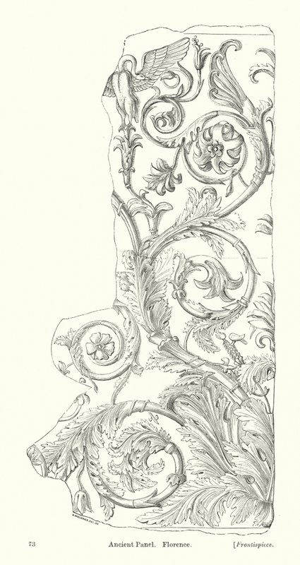 Ancient Panel, Florence by English School