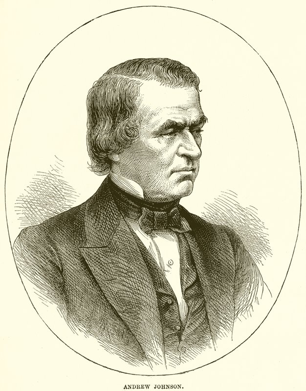 Andrew Johnson by English School