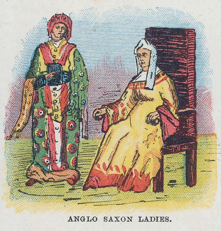 Anglo Saxon Ladies by English School