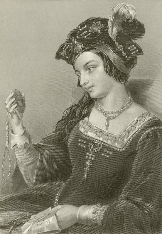 Anne Boleyn, 2nd Wife of King Henry VIII by English School