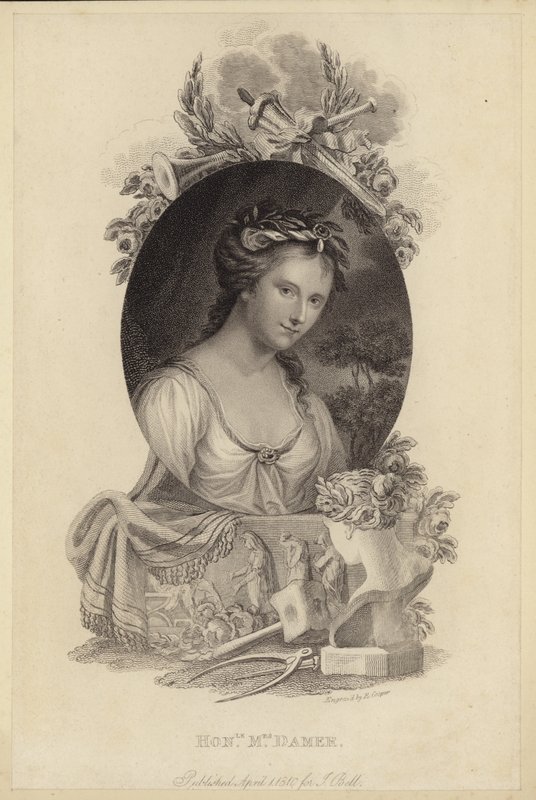 Anne Seymour Damer by English School
