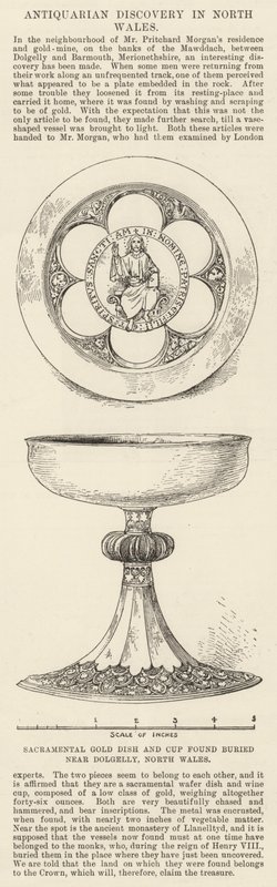 Antiquarian Discovery in North Wales by English School