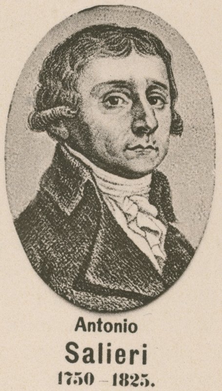 Antonio Salieri by English School