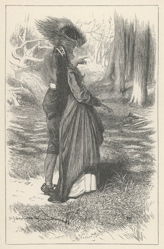 Aphra Behn, Oroonoko and Imoinde by English School