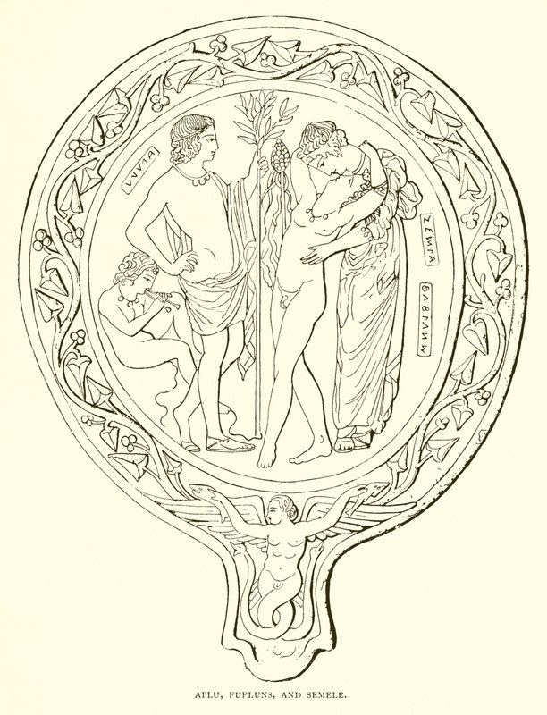 Aplu, Fufluns, and Semele by English School