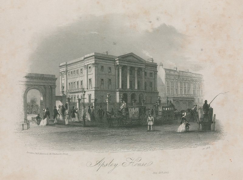 Apsley House, Hyde Park Corner, London by English School