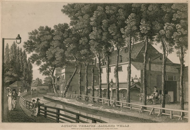 Aquatic Theatre, Sadlers Wells, London by English School