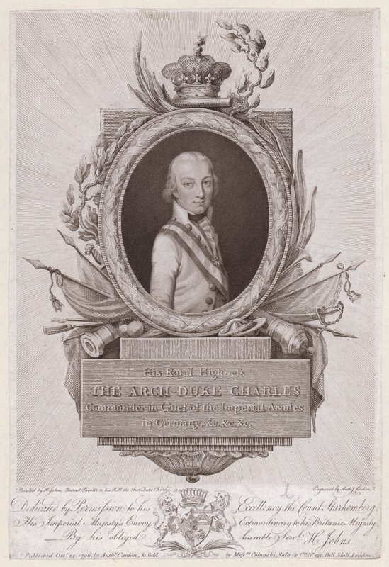 Archduke Charles, Duke of Teschen, Austrian soldier by English School