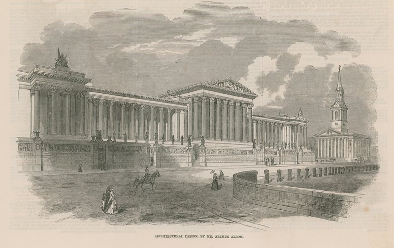 Architectural Design by Mr. Arthur Adam by English School