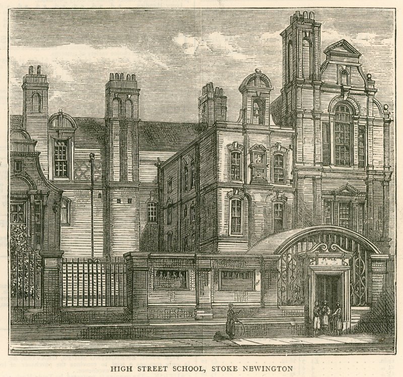 Architecture of the London School Board: High Street School, Stoke Newington, London by English School